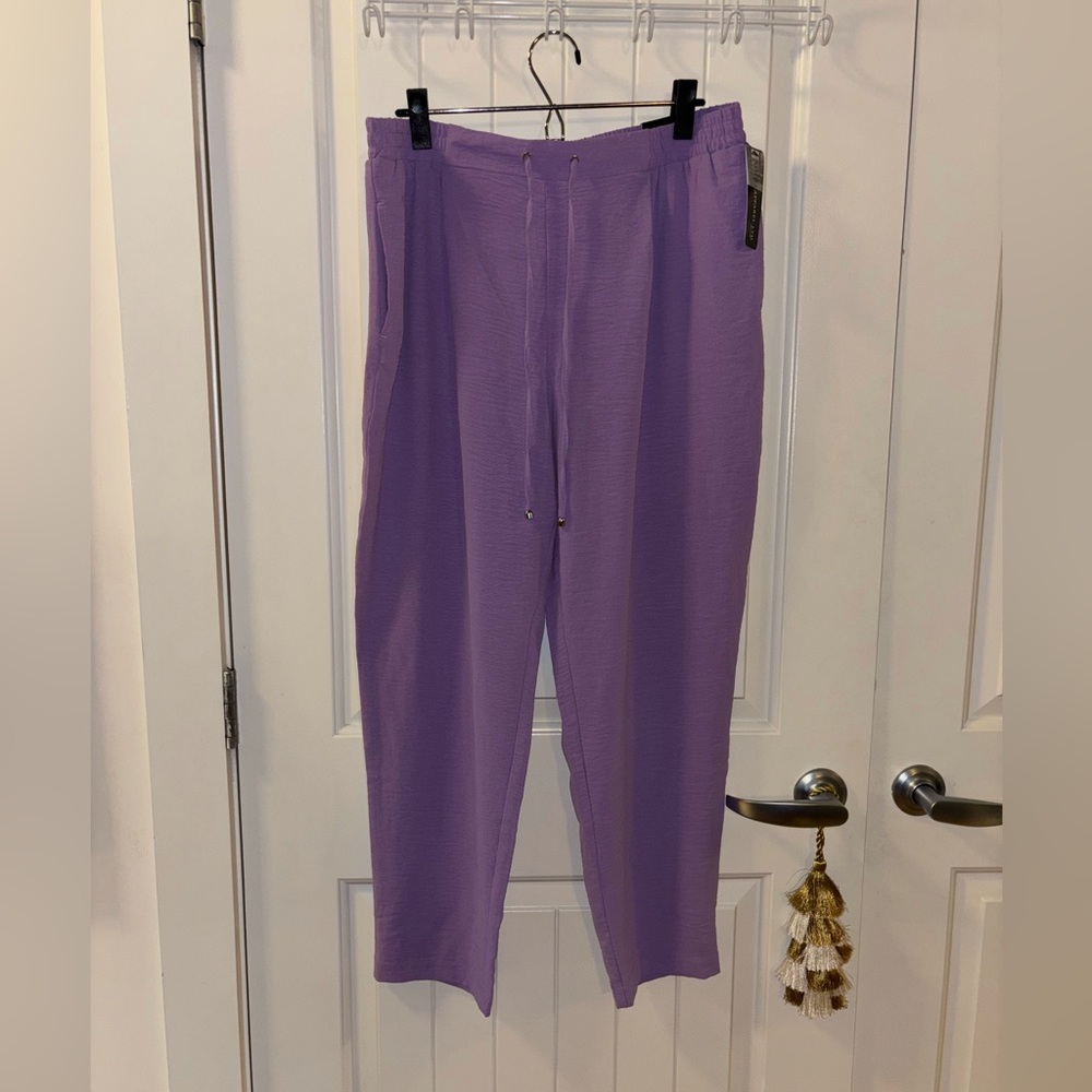 ☀️4 for $25☀️ Lilac Drawstring Pants NWT